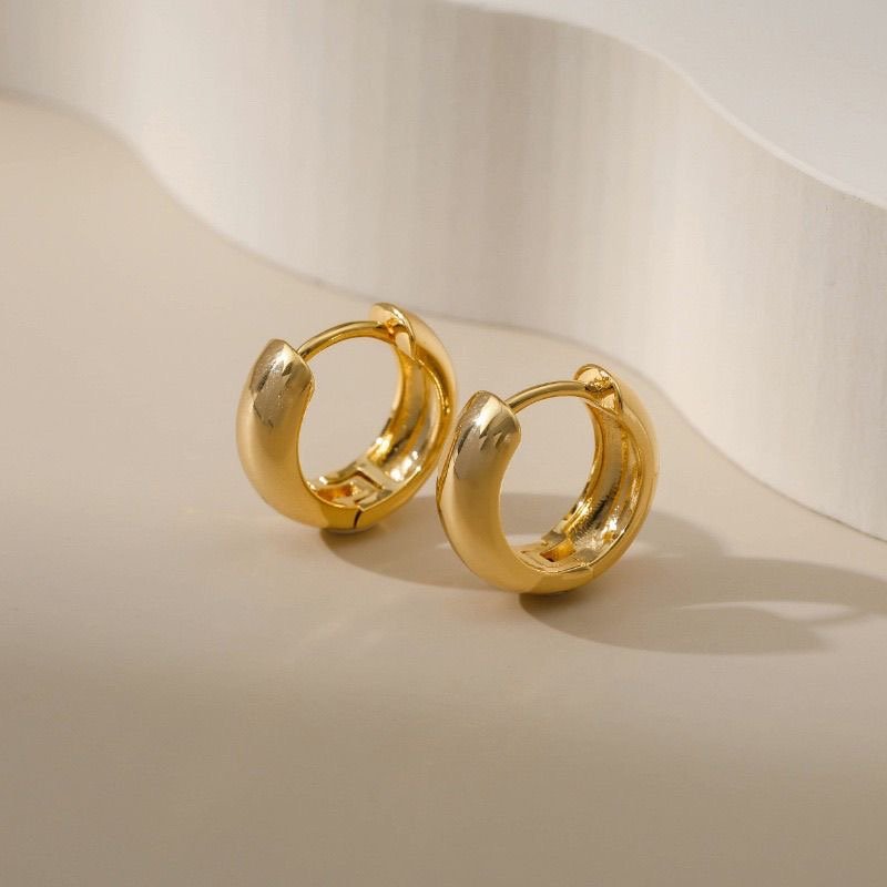 Women's Signature Titanium Steel Earrings - Minimalist Electroplated | Amara Collection - Image 6