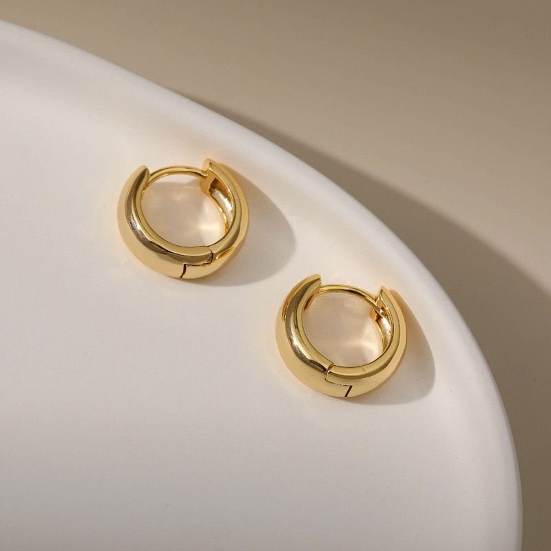 Women's Signature Titanium Steel Earrings - Minimalist Electroplated | Amara Collection - Image 7