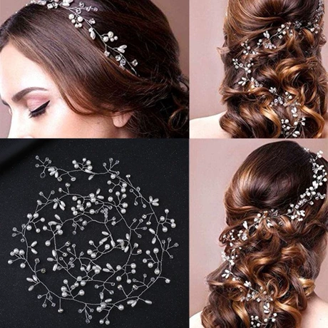Women's Pearl Faux Pearl Hair Accessory - Western Style Fashion Finish | Seraphine Collection