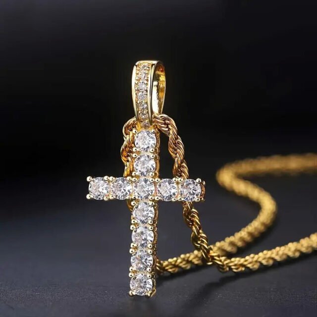 Beleeam Artisan Luna Modern Micro Pave Pendant for Women